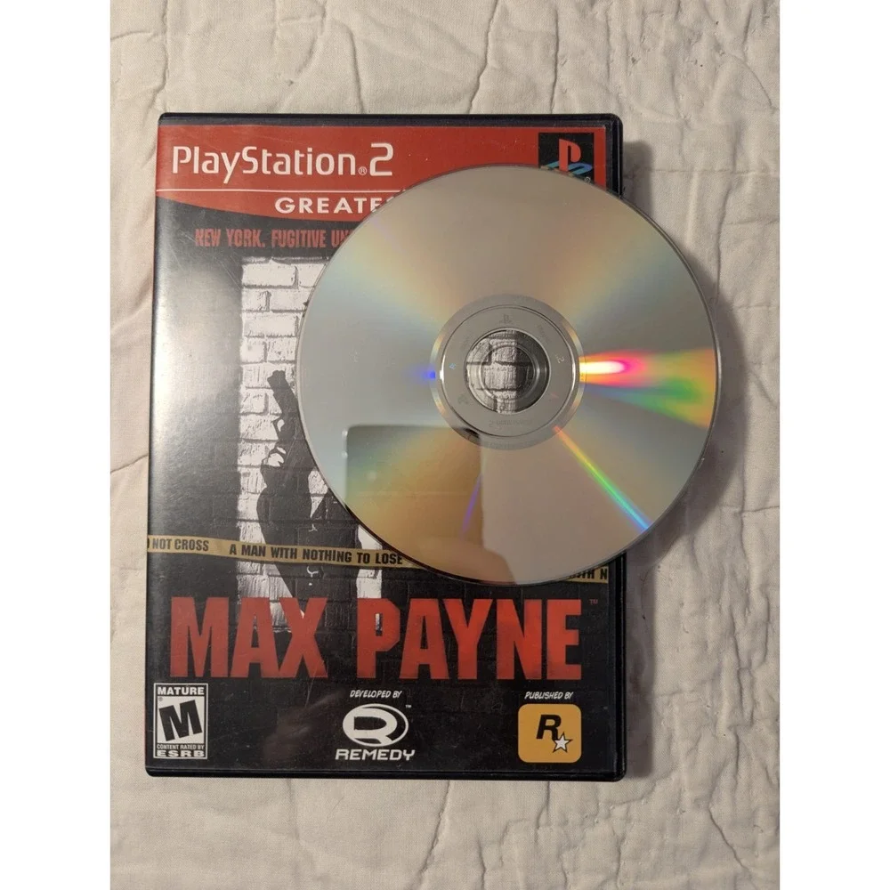 Max Payne (Sony PlayStation 2, 2002, pre-owned)